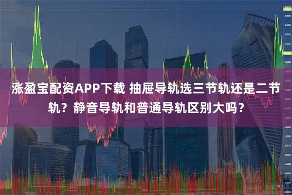 涨盈宝配资APP下载 抽屉导轨选三节轨还是二节轨？静音导轨和普通导轨区别大吗？